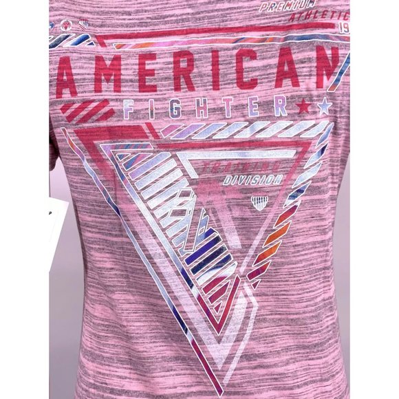 AMERICAN FIGHTER Women's T-Shirt S/S CARMOCHAEL - Picture 12 of 12